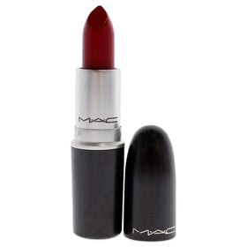 MAC Russian Red lipstick bullet close-up highlighting smooth tip and finish