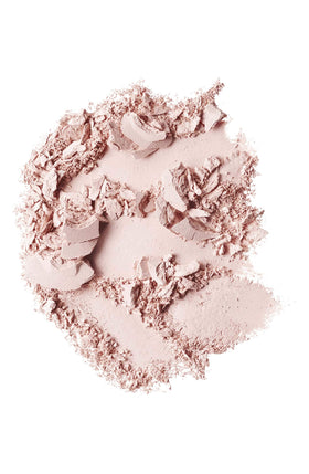 MAC Shroom close-up swatch showing powder texture and smooth blendability benefit