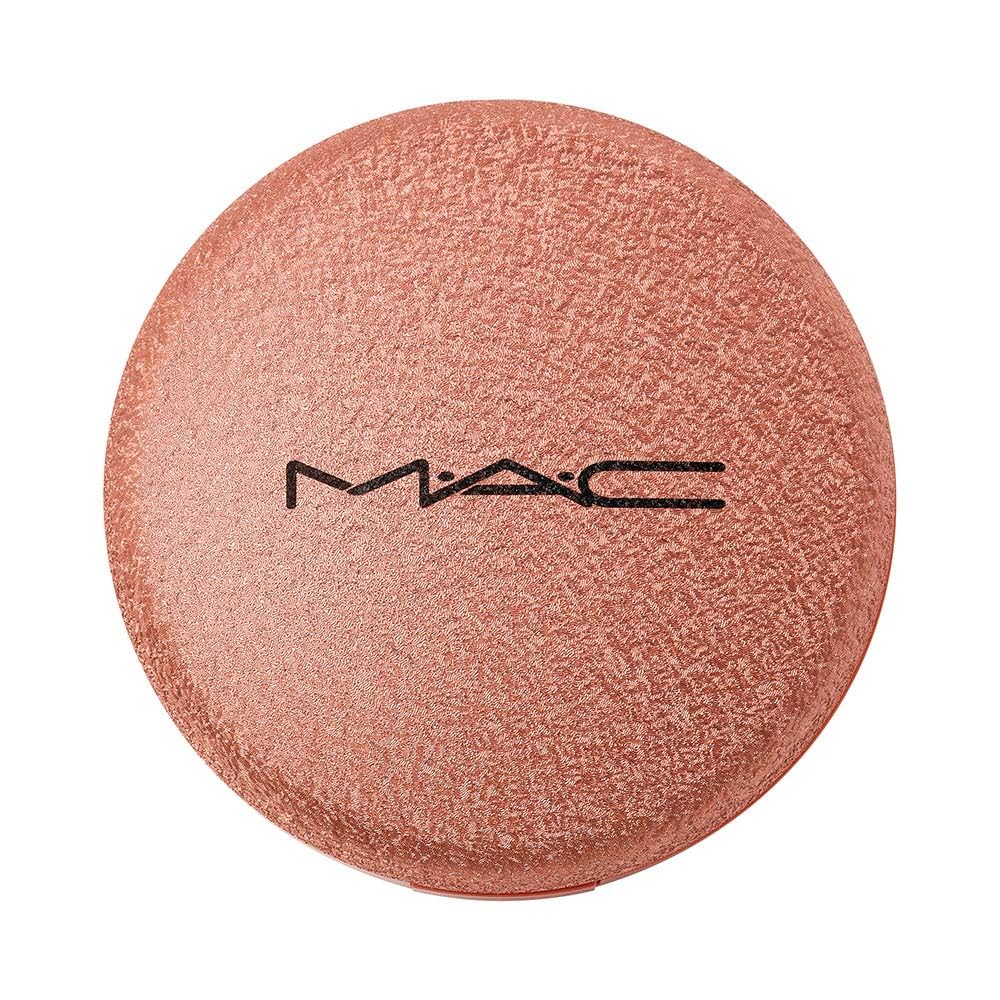 MAC Skinfinish compact open with mirror for on-the-go application and precision