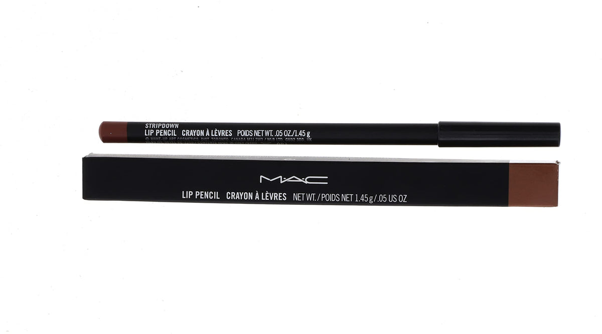 MAC Stripdown tip close-up revealing creamy texture for smooth precise lining