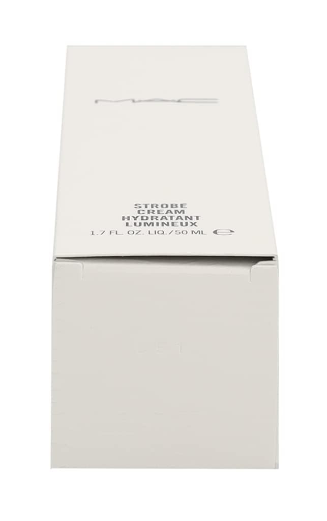 MAC Strobe Cream applied during makeup routine to add dewy, buildable radiance