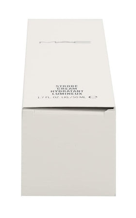 MAC Strobe Cream applied during makeup routine to add dewy, buildable radiance