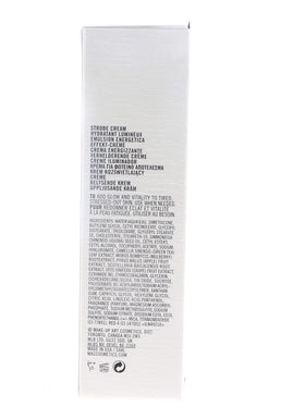 MAC Strobe Cream ingredient highlight with shimmer particles promising soft blur