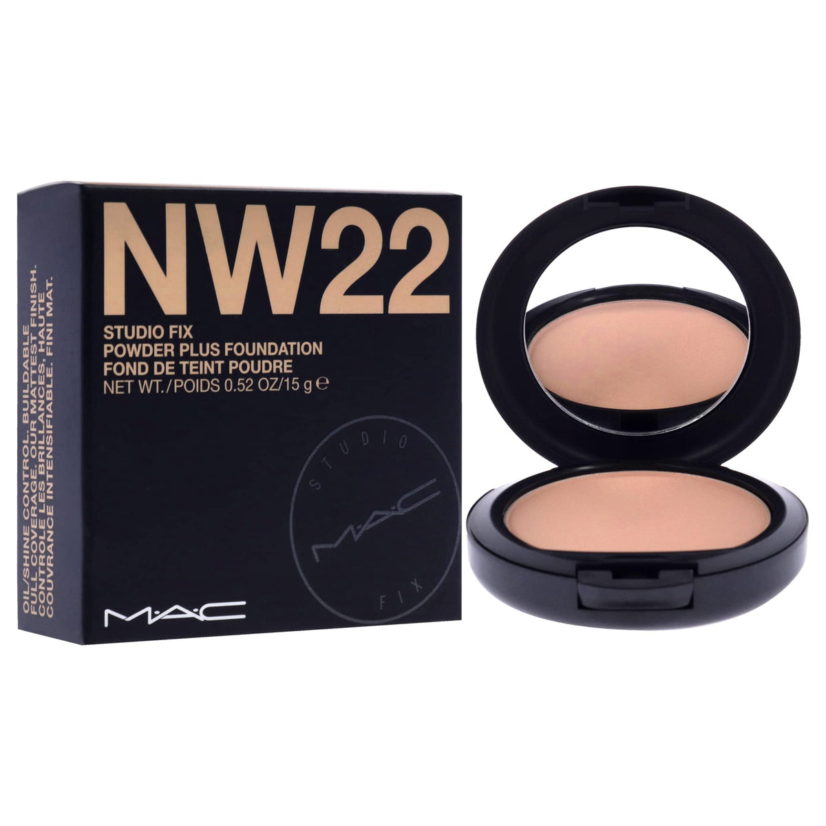 MAC foundation sponge applying product for precise buildable coverage benefit