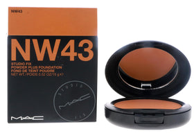 MAC Studio Fix compact front view showing sleek packaging and travel-ready design