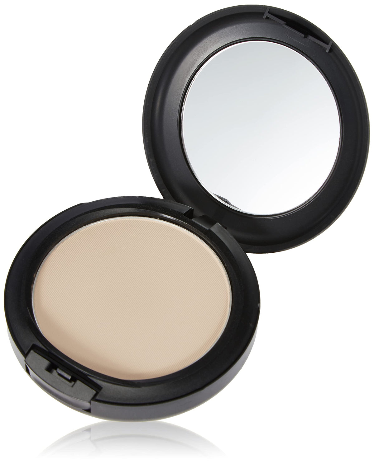MAC Studio Fix compact front view showing shade and compact design for easy touch-ups