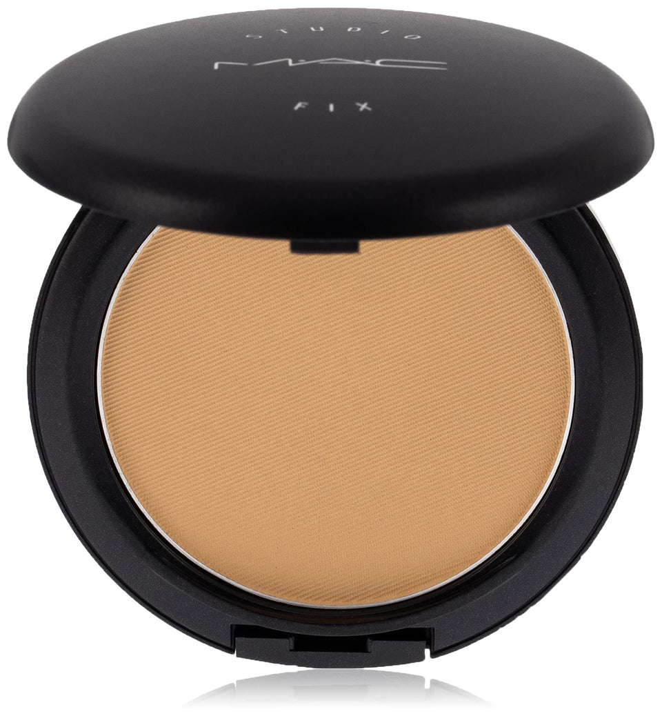 MAC Studio Fix compact front view showing shade NC30 and convenient packaging benefit