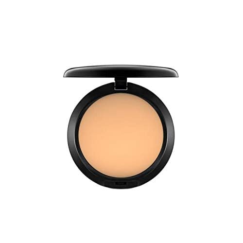 MAC Studio Fix compact opened to reveal pressed powder for easy application