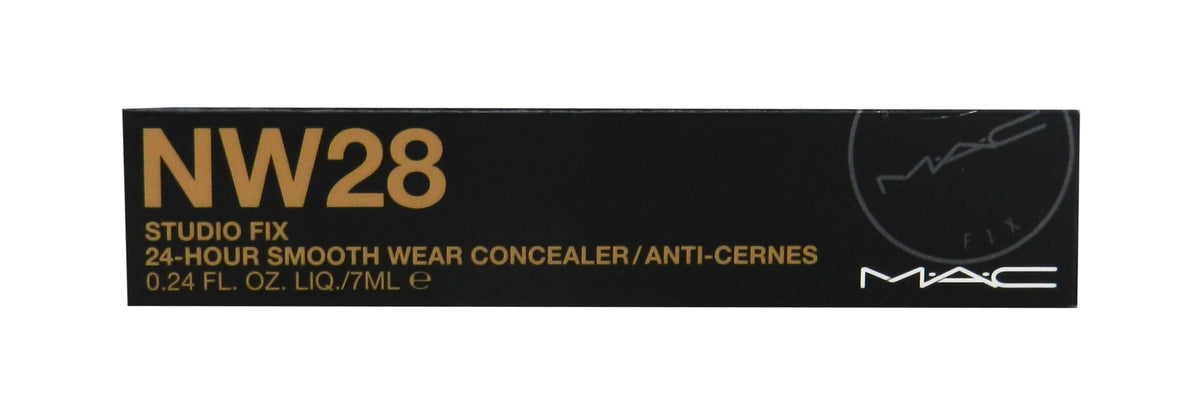 MAC Studio Fix front packaging showing tube and label for easy identification and portability