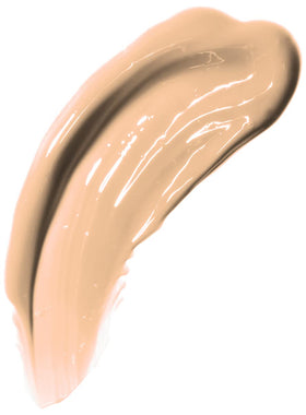MAC Studio Fix Fluid applied with brush on model giving matte, pore-minimizing result