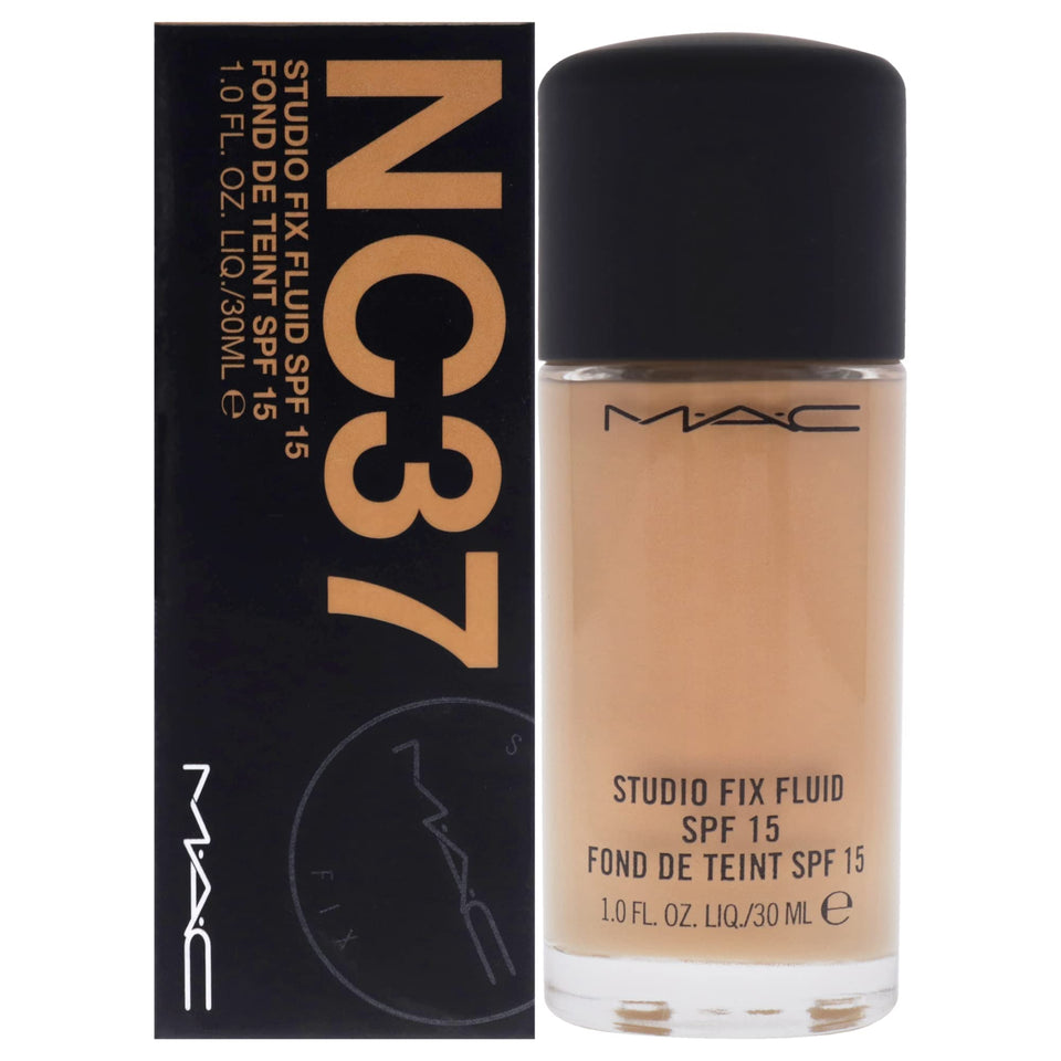 MAC front packaging showing bottle and label for easy recognition and selection