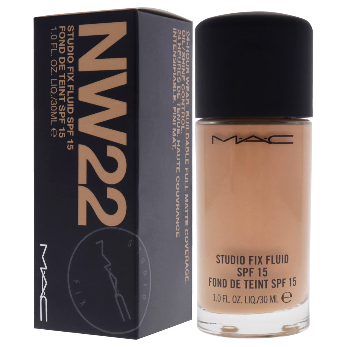 MAC bottle in a makeup bag lifestyle shot for daily use convenience