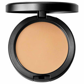 MAC compact front view showing sleek logo and travel-ready design benefit: portability
