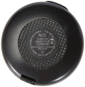 MAC Studio Fix in-hand application lifestyle showing brand delivering matte, long-wear benefit