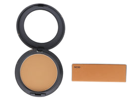 MAC compact inside handbag lifestyle shot for on-the-go touch-ups