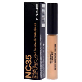MAC Studio Fix placed next to makeup bag in lifestyle scene showing on-the-go benefit