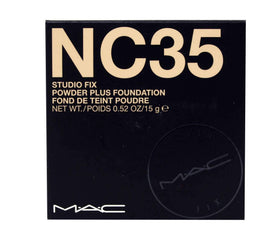 MAC compact front view showing pan and matte finish benefit
