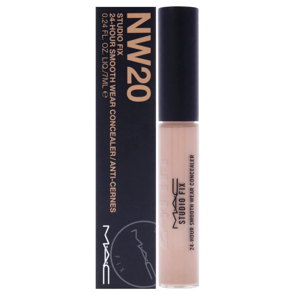 MAC Studio Fix NW20 front packaging showing product identity and easy transport