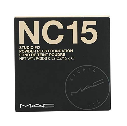 MAC close-up of pressed powder texture, smooth finish for photos