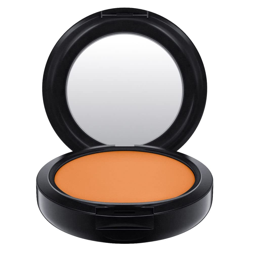 MAC NC47 shade swatch on forearm showing true-to-color matching benefit