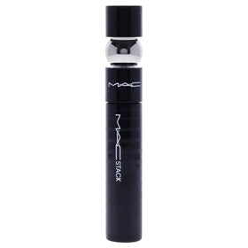 MAC Superstack brush close-up showing micro brush fibers for precise lash definition