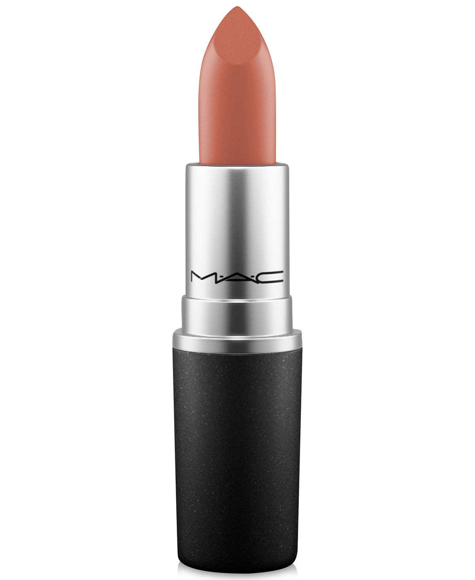 MAC Taupe front packaging showing lipstick bullet and label for easy selection