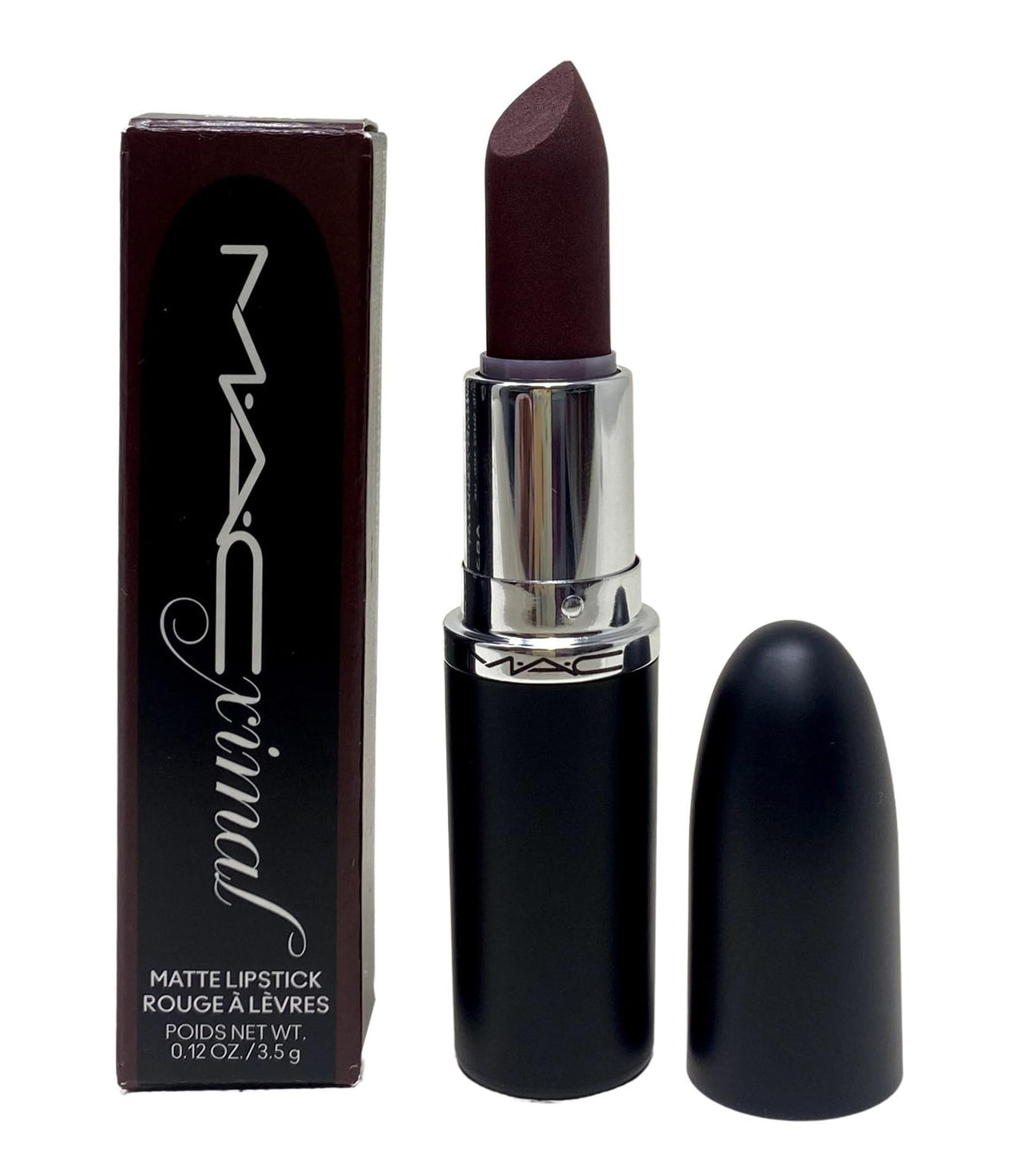 MAC front packaging showing 692 Mixed Media and compact size benefit
