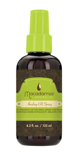 Macadamia Natural Oil front packaging showing bottle and label for quick ID and benefits