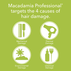 macadamia professional before and after ends showing reduced damage