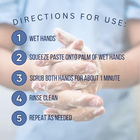 MacKenzie's label ingredients detail highlighting natural, biodegradable formulation