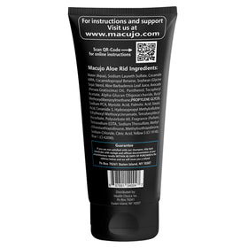 Macujo shampoo foam texture closeup showing deep-cleaning action