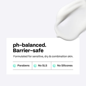 Mad Hippie cleanser dispensed in hand demonstrating product amount