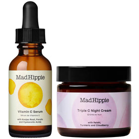 Mad Hippie duo front packaging showing both bottles and calming benefit