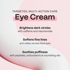 Mad Hippie eye cream texture close-up displaying smooth, lightweight consistency and quick absorption