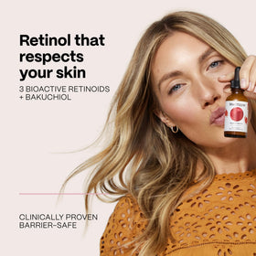 Mad Hippie vitamin C serum texture on skin showing lightweight hydration benefit