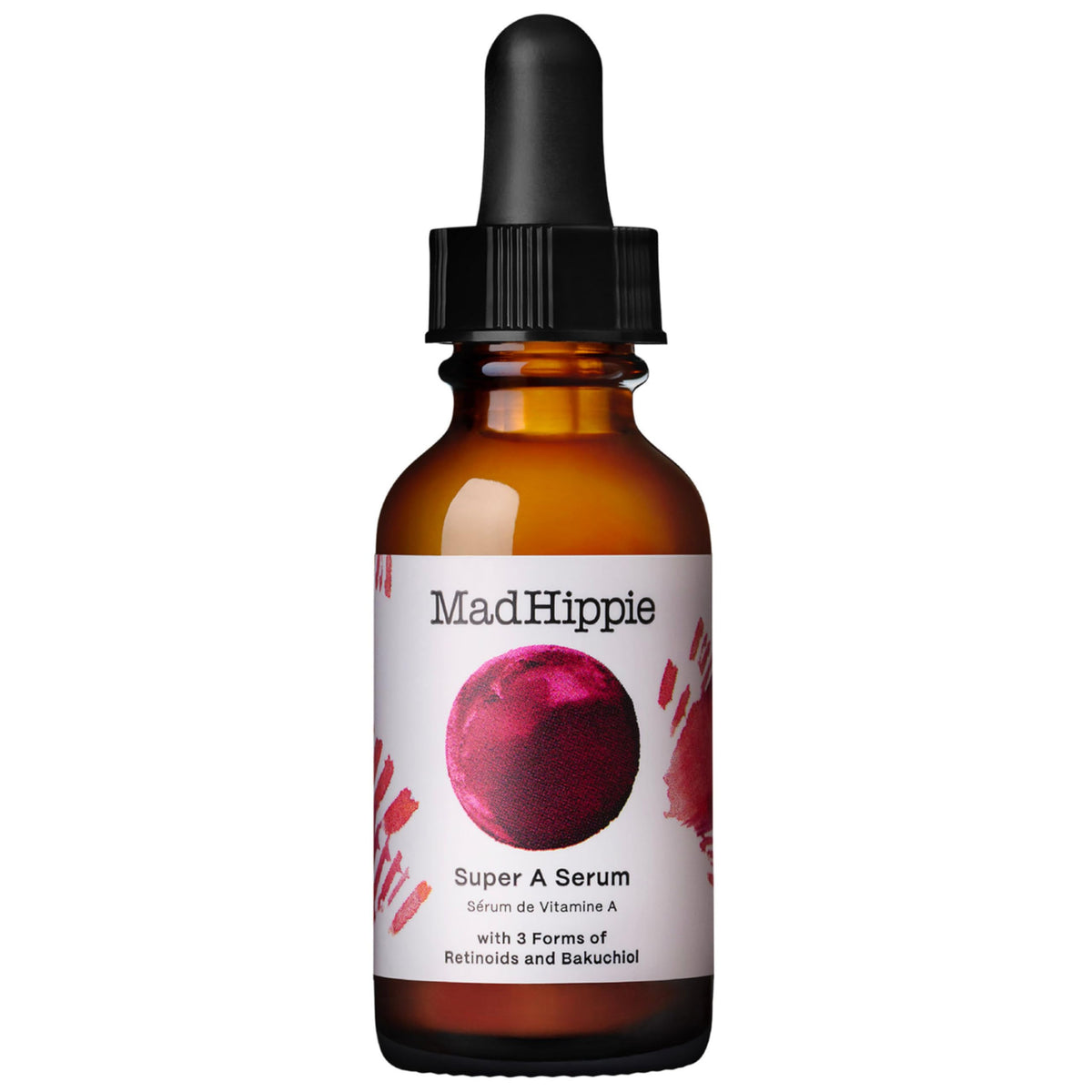 Mad Hippie front bottle showing label and compact packaging benefit clarity