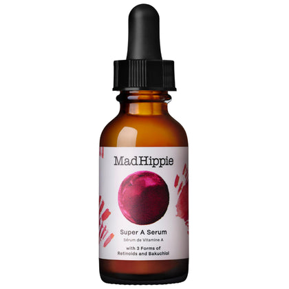 Mad Hippie front bottle showing label and compact packaging benefit clarity