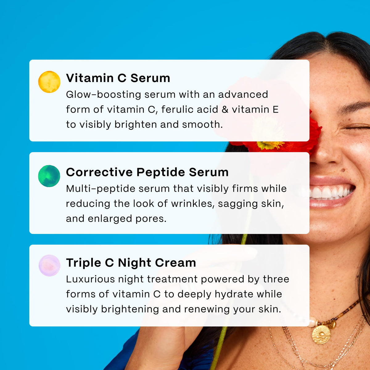 Mad Hippie Vitamin C Serum dropper texture demonstrating hydration effect