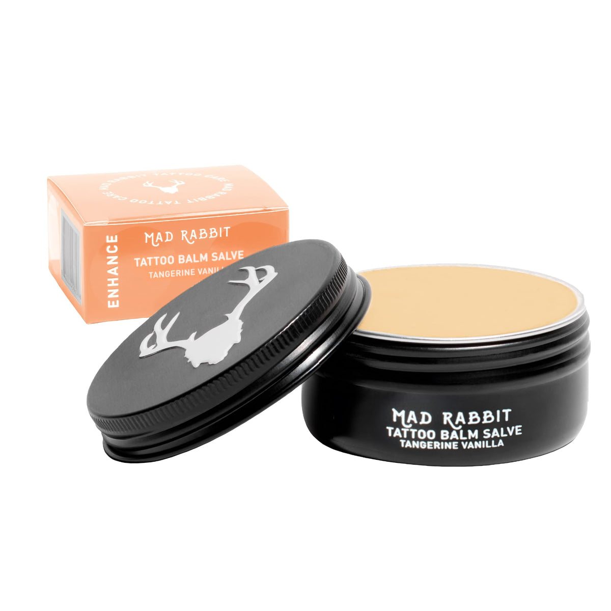 Mad Rabbit front packaging tube showing product and benefit of hydration