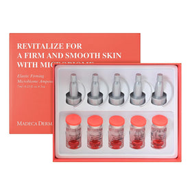 Madeca product front packaging shows ampoule set and benefits