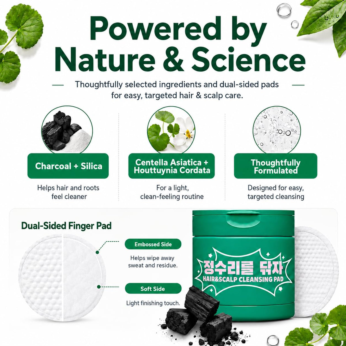 Madeca travel pouch and pads for convenient on-the-go freshness