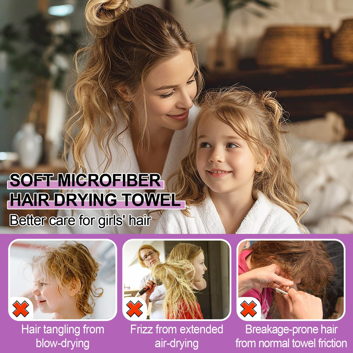 MADHOLLY button and loop detail for secure wrap and hands-free drying