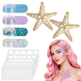 MADHOLLY front packaging showing full mermaid kit and benefits