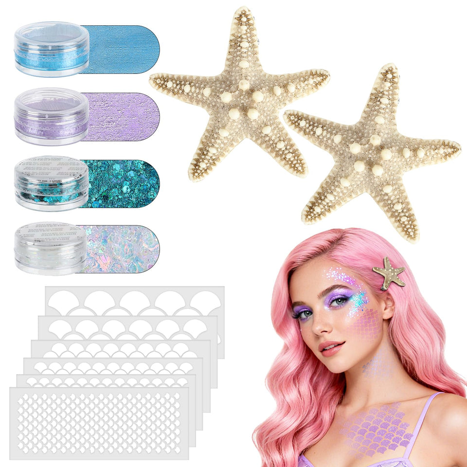 MADHOLLY front packaging showing full mermaid kit and benefits