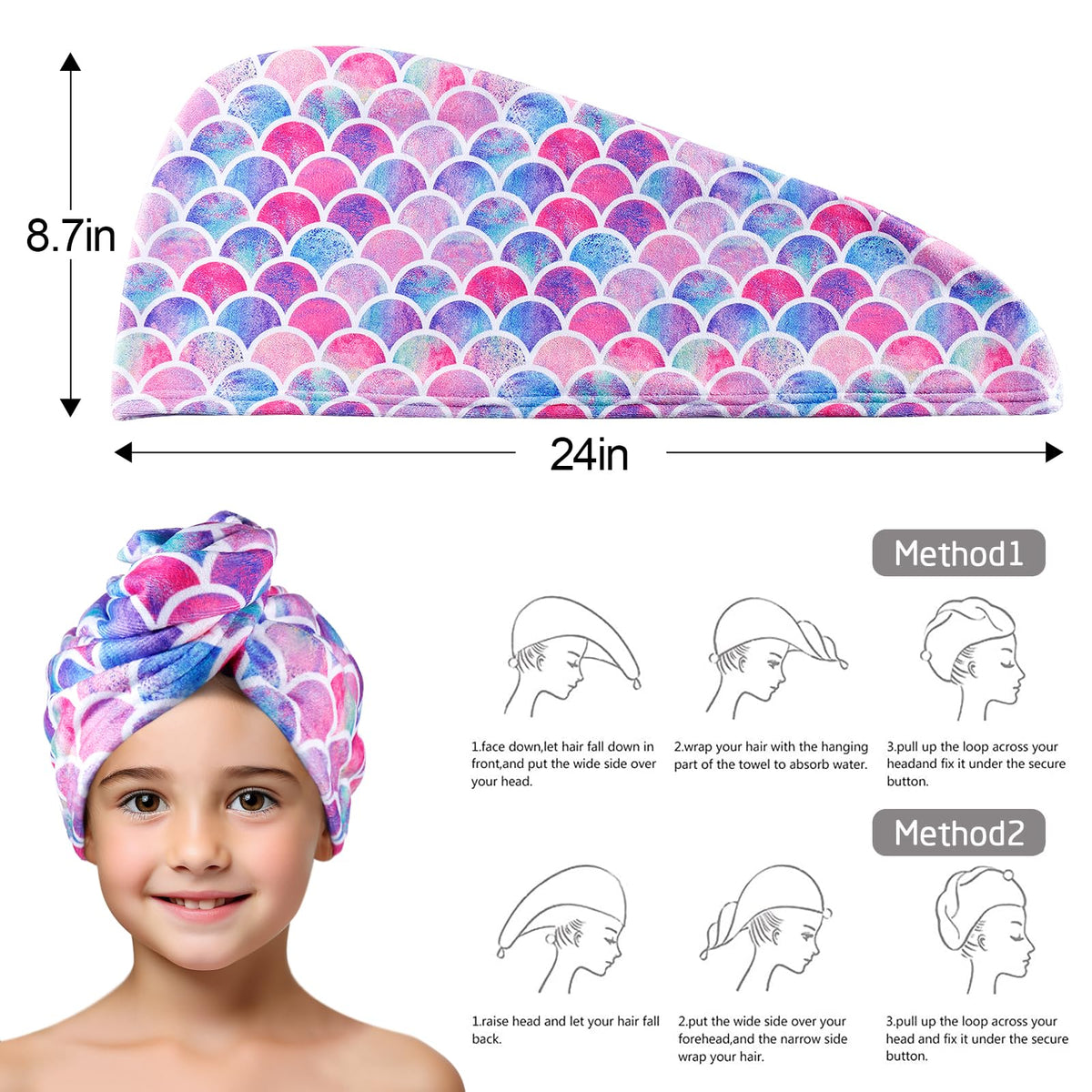 MADHOLLY mermaid scale pattern close-up showing playful design appeal