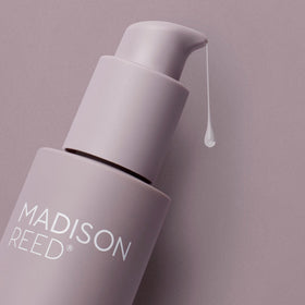Madison Reed before and after strands showing improved strength and gloss