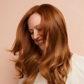 Madison Reed conditioner applied to wet hair showing smooth detangling benefit