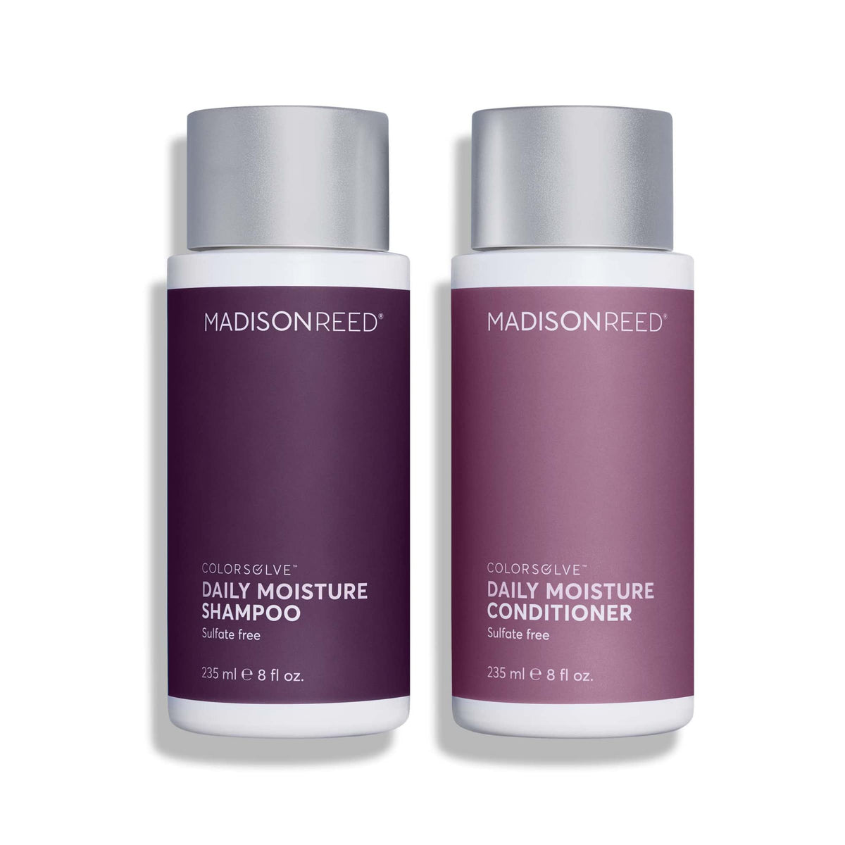 Madison Reed shampoo in hands before application, safe daily use