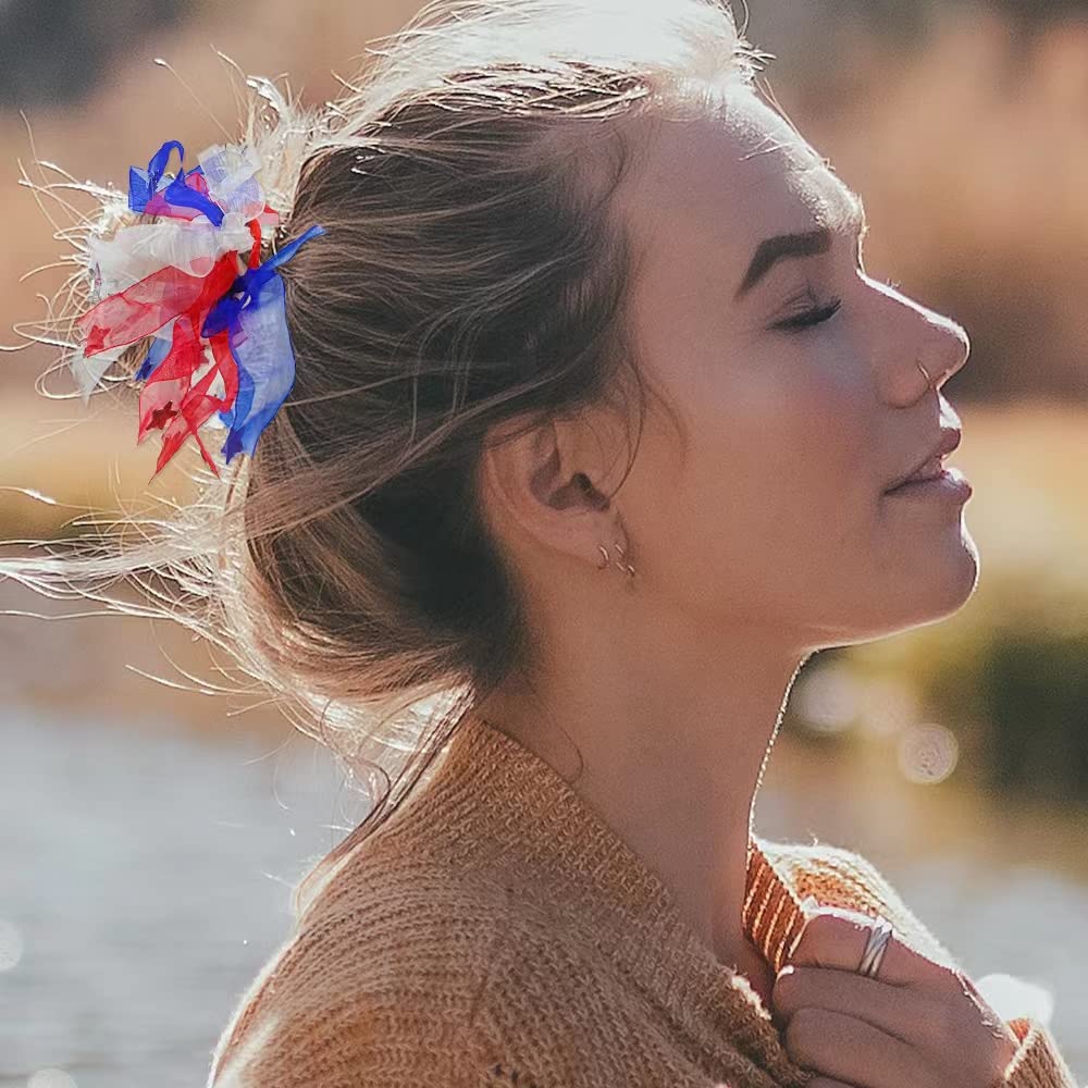 MADISON TYLER in hair pony demonstrating secure hold and festive look benefit