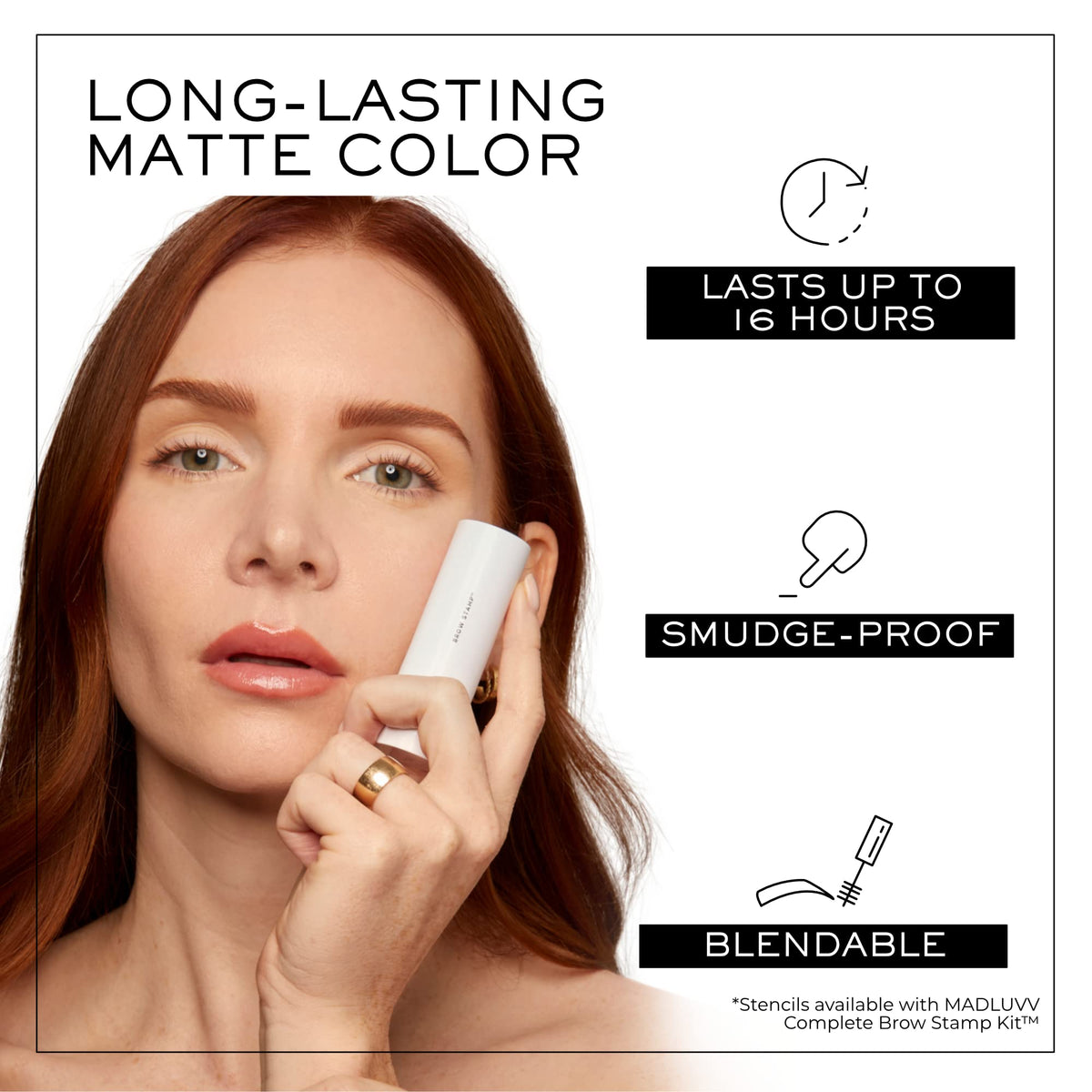 MADLUVV pomade texture closeup demonstrating smooth cream-to-powder blend